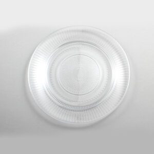 צלחת זכוכית מחוסמת מנה עיקרית - לואיזון 25 ס”מ