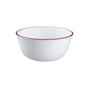 קערת אורז 828 מ"ל, פס אדום קורנינג CORELLE