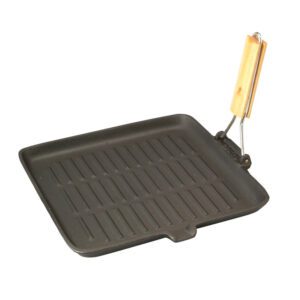 מחבת סטייק יציקת ברזל עם ידית מתקפלת 28 ס"מ Cutter peeler