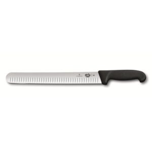 סכין פריסה שווארמה 36 ס"מ ידית שחורה victorinox