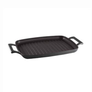 פלטה גריל (פלנצ'ה) יציקה 47X29 אינדוקציה CutterPeeler Black Diamond