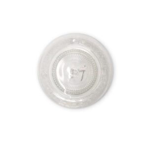 צלחת זכוכית Retro מנה ראשונה 20 ס"מ
