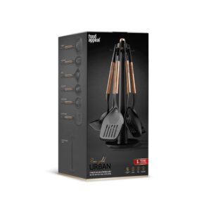 מעמד כלי ששת מסתובב 7 חלקים ROSE GOLD URBAN