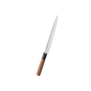סכין סושי ידית עץ 24 ס”מ CutterPeeler