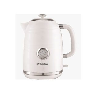קומקום חשמלי פלסטיק לבן + מד Westinghouse WKWK-512WH