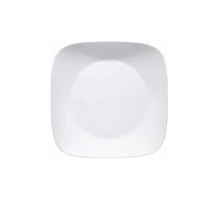 צלחת מנה עיקרית מרובעת 26.5 ס"מ, Pure White מבית Corelle קורנינג