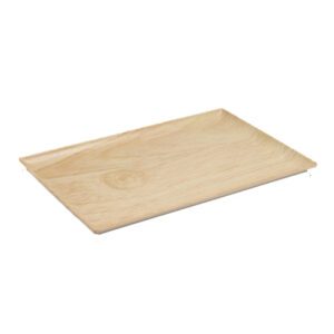 מגש דמוי עץ בהיר 30X20 מלמין