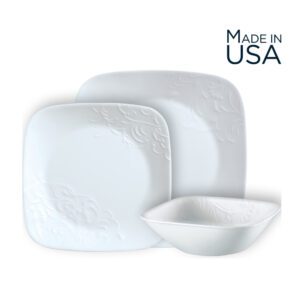 סט 18 חלקים ל-6 סועדים דגם Cherish מבית קורנינג corelle