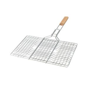 רשת כפולה לגריל (צולה) 34X22 ס”מ CutterPeeler