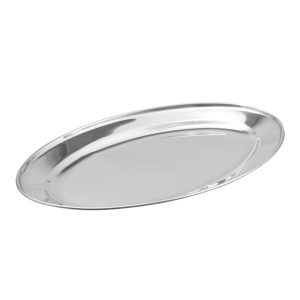 פלטה אובלית נירוסטה 35 ס"מ CutterPeeler