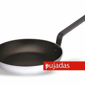 מחבת אלומיניום 28 ס"מ אינדוקציה טפלון ידית שחורה PUJADAS PRO