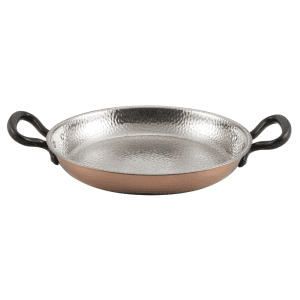 מחבת אלומיניום 2 ידיות נחושת 28X4.5 ס"מ