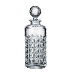 דיקנטר וויסקי - דגם DIAMOND 0.7 ליטר קריסטל בוהמיה