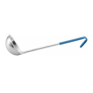 מצקת נירוסטה גומי כחול 10.5 ס”מ CutterPeeler