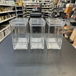 סט 6 קופסאות אקרילי 700 מ”ל  - דגם CRISTAL