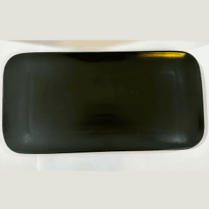 פלטה אינגליש - פורצלן שחור 36X19 ס"מ