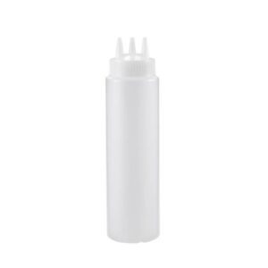 בקבוק לחיץ שקוף 3 פיות CutterPeeler 700ml
