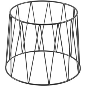 סטנד עגול זיגזג שחור 21.5-25X20 ס”מ