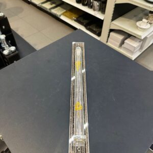 בית מזוזה - קריסטל 'האש שלי' זהב 30 ס"מ