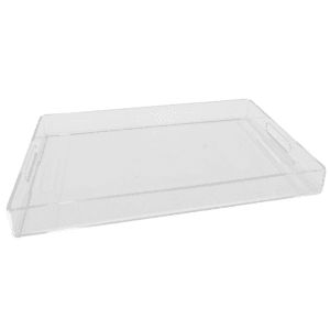 מגש אקרילי עם ידיות 40X24.5X5 ס"מ דגם NIR
