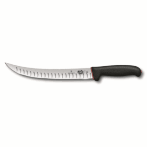 סכין בשר מעוקלת חריצים 25 ס"מ Dual Grip