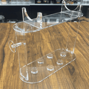 ארגונית אקרילי - למעצב שיער דייסון 33X26.5X12 ס"מ