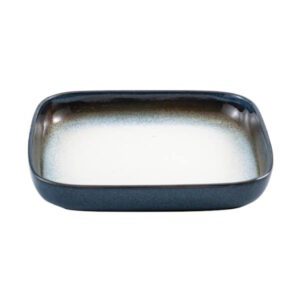 צלחת מרובעת פורצלן דגם שירז כחול Jaguar 26 ס"מ