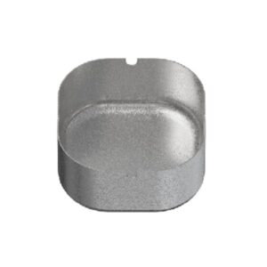 מאפרה נירוסטה עמוקה מרובעת 10*10*5 רטרו Alfa Steel